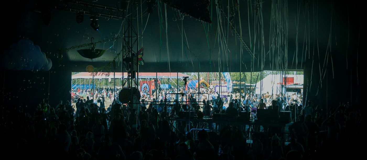 Crowd facing a lit festival stage at night, for the K-pop comebacks of November 2026
